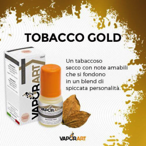 tobacco gold vaporart - tobacco gold Vaporart &#8211; Tobacco Gold Recensione tobacco gold Vaporart