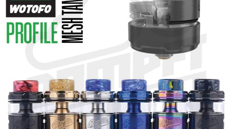 Wotofo Profile Unity RTA wotofo profile unity rta 5ml 25mm mesh verdampfer 800x445